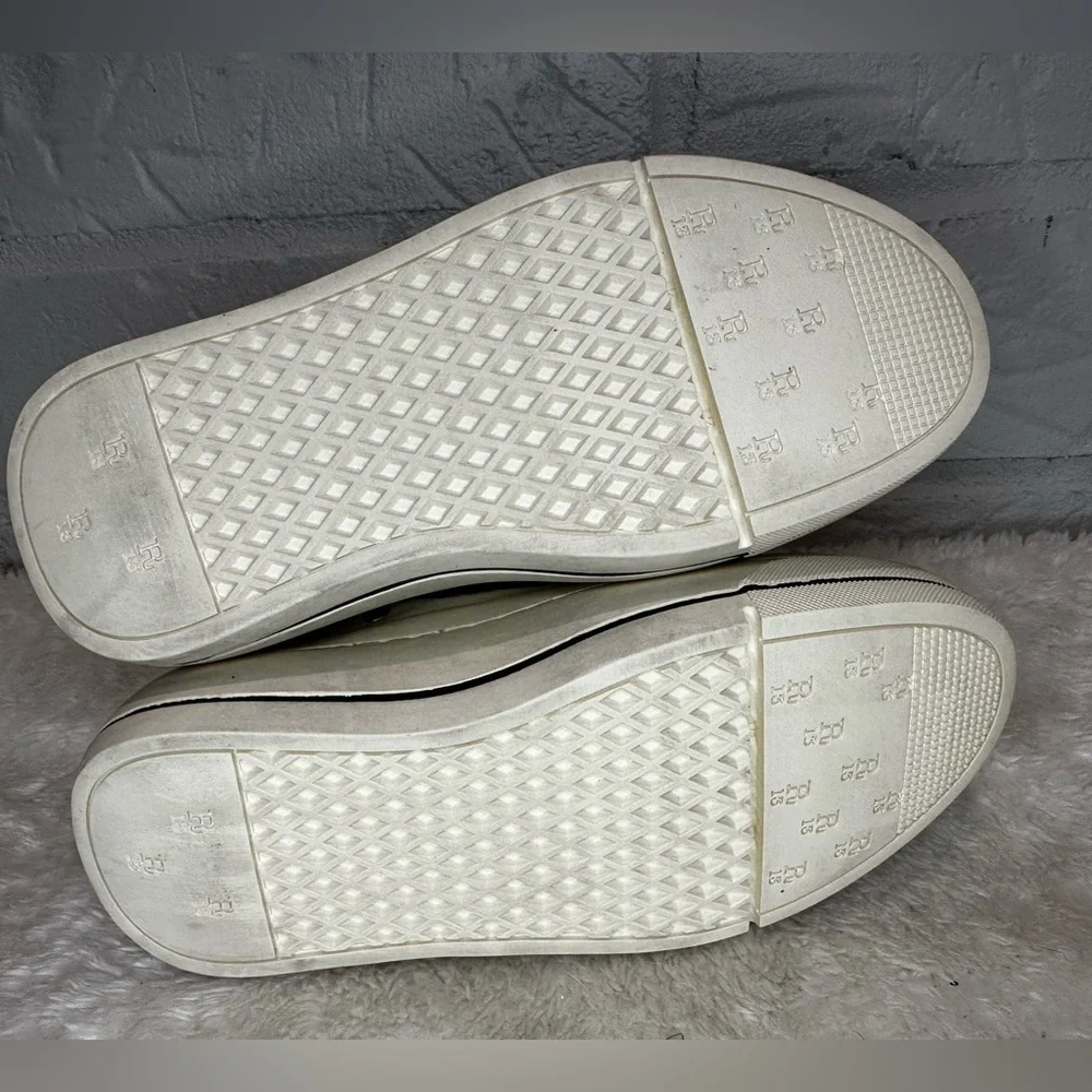 R13 Off-White Double Grommet Kurt Sneakers Size 36